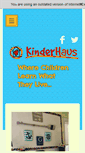 Mobile Screenshot of kinderhaus.org